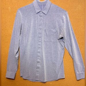 Men's long sleeve button down Lululemon Shirt
Size Medium